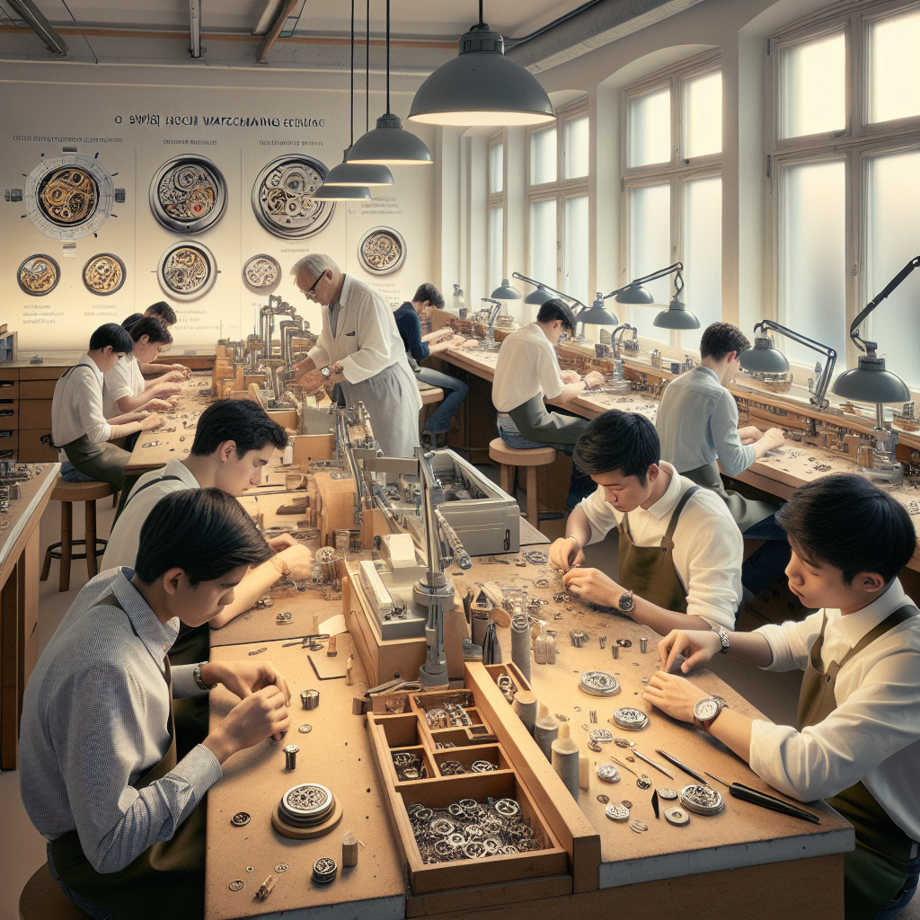 Uhrenkunst aus der Schweiz: Ein Blick hinter die Kulissen der renommierten Uhrenschulen